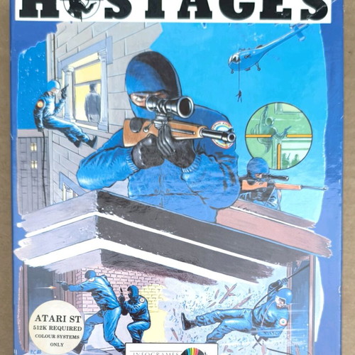 Hostages Infogrames Atari ST like new