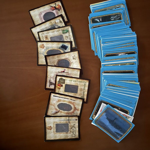 Harry Potter Panini stickers used, pack with album