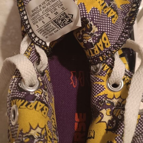 Converse All Star Simpsons kids shoes size 35