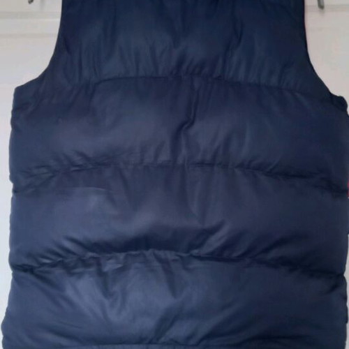 Alouette sleeveless jacket for boy 10 years like new, blue and red