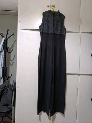 Privilegio black one-piece jumpsuit like new, size 44
