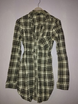Tally Weijl shirt with shirring under bust, size Small 36, like new