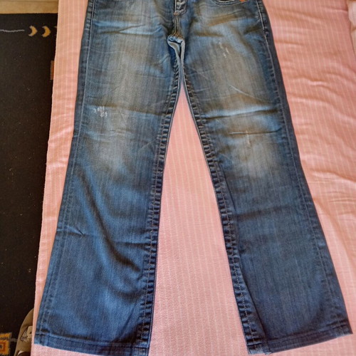 Harley Davidson women's jeans pants used, blue, size 40