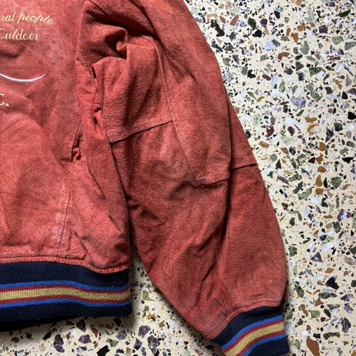 Vintage 1980s Made In Korea College Jacket men's small, like new