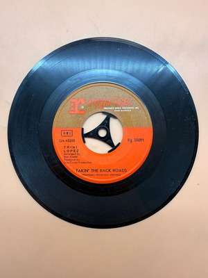 Trini Lopez Takin' The Back Roads 7-inch vinyl record used