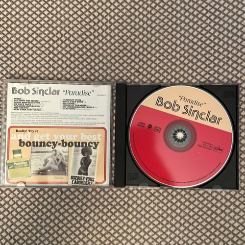 Bob Sinclar Paradise Music CD like new, electronic