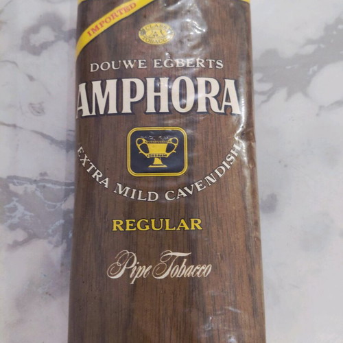 Amphora pipe tobacco pouch vintage used from 1970s