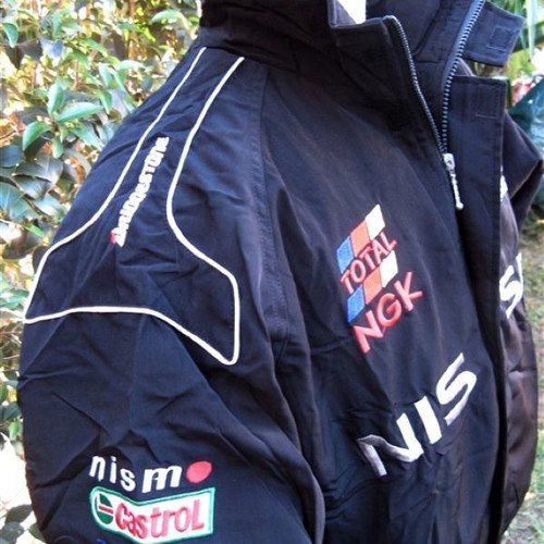 Nissan Sponsors Team Jacket new, sizes M to XXL, black