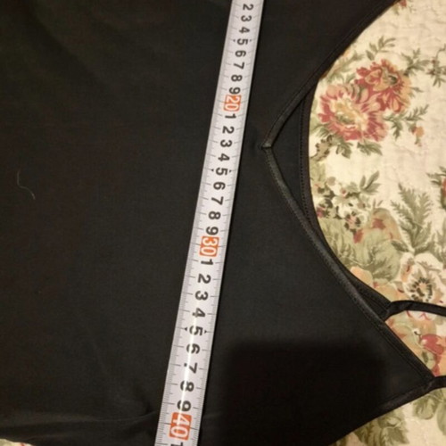 Marks & Spencer black semi-transparent top like new, size XL