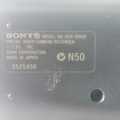 Sony Handycam DCR-SR42E video camera set