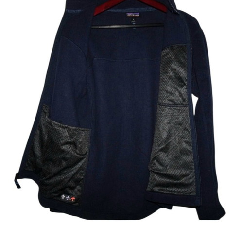 Patagonia Synchilla full zip jacket like new, size S, navy