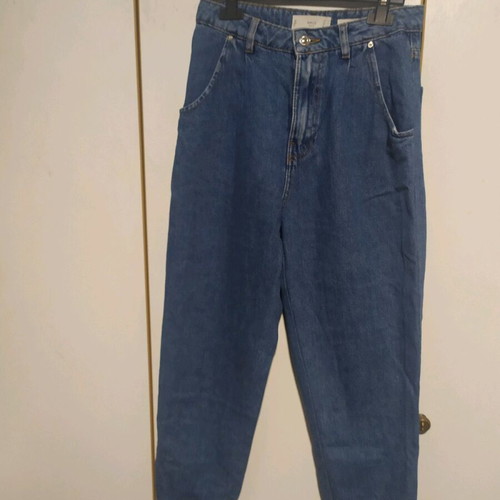Mango Τζιν τύπου boyfriend νούμερο 36 σαν καινούργιο, μπλε, loose