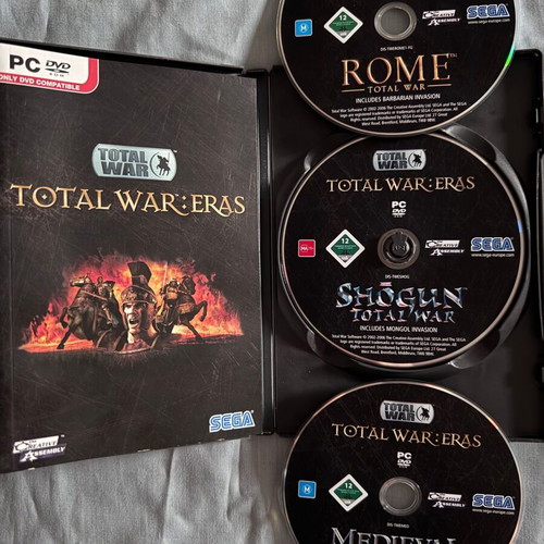 Total War: Eras PC DVD-ROM like new