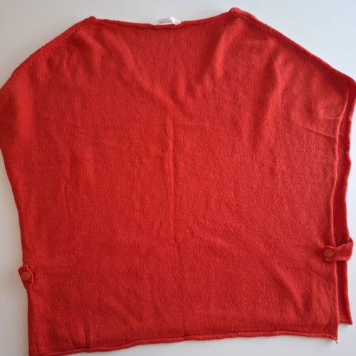 Naf Naf sleeveless bolero red, like new