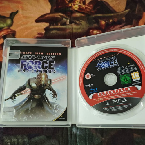 Star Wars The Force Unleashed PS3 game