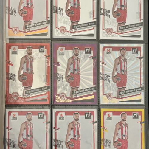2023-24 Panini Donruss Euroleague Team Rainbow 134 Cards like new