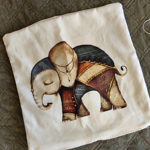 Pillowcase for decorative pillow like new, 42×42 cm