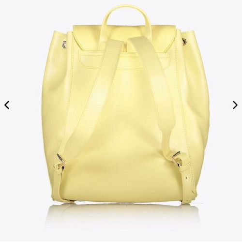 Axel Valentina backpack yellow with embroidered flap