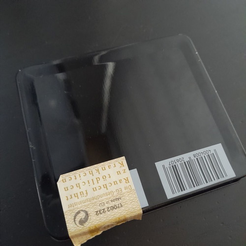 Dannemann cigars vintage metal box with 20 cigars