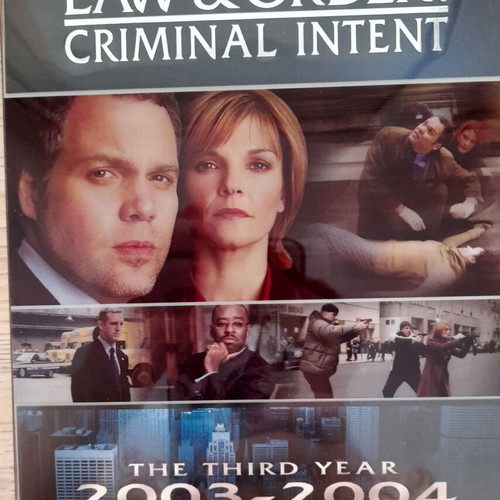 Law & Order Criminal Intent Seasons 1, 2, 3 DVD like new