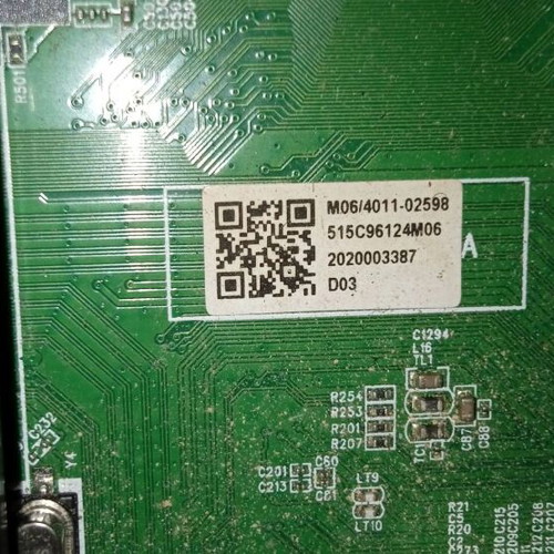 Sharp 43" 4K UHD LED HDR TV 43GL4260EB main board used