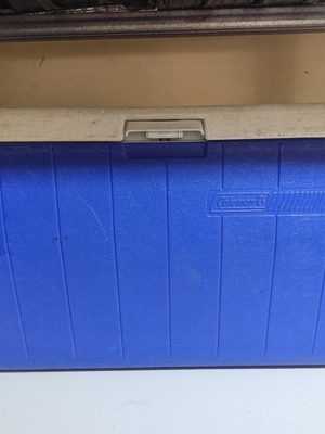 Coleman Portable Ice Cooler 70 Liters used with Tap