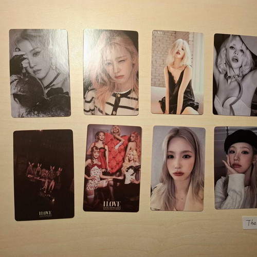 Kpop lomocards (G)I-DLE new