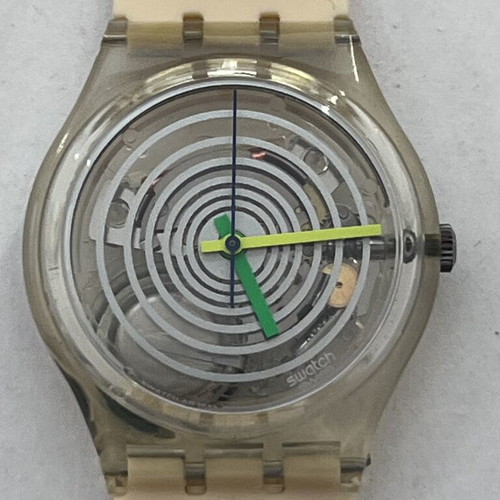 Swatch 1994 like new with new silicone strap and metal buckle