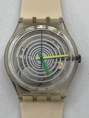Swatch 1994 σαν καινούργιο με νέο λουράκι σιλικόνης και μεταλλική άγραφα