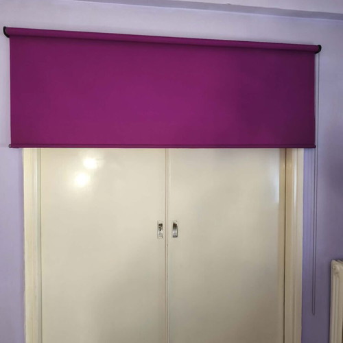 Roller curtains like new, used as room dividers