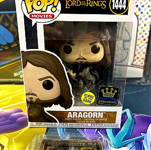 Funko pop Aragorn Lord of the rings speciality series gitd official