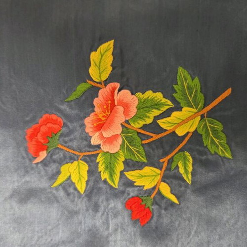 Two silk pillowcases like new, 1960s vintage
