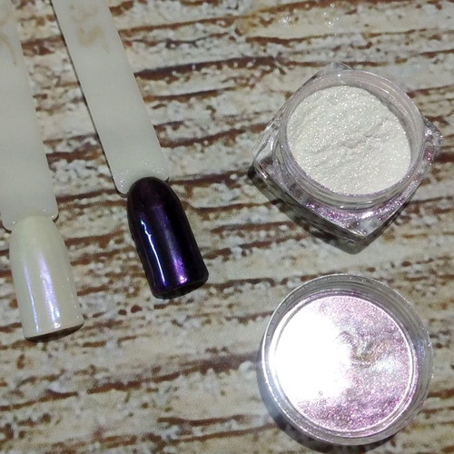 Σκόνη HNM No - 35 Lilac 1gr Mermaid Rowder Nail καινούργιο για μανικιούρ