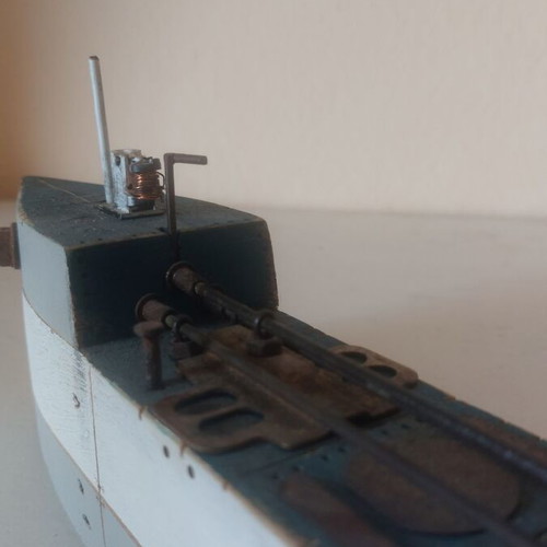 Decorative Handmade Ship Made From Recycled Materials