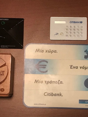 Mousepad Κομπιουτεράκι Μολυβοθήκη Συλλεκτικά Citibank Καινούργιο