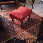 Vintage style stool used, low