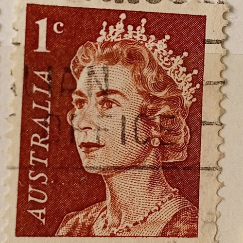 Australia stamps used, pack of 2