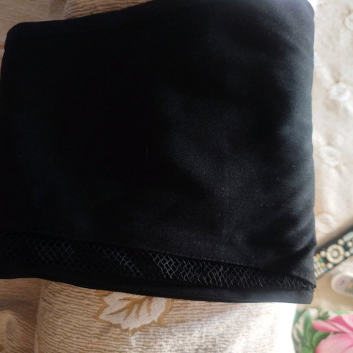 Elastic pants with mesh Italy new, size medium/large, black