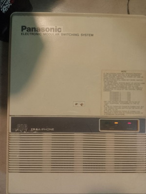 Panasonic electronic modular switching system 616 EASA phone