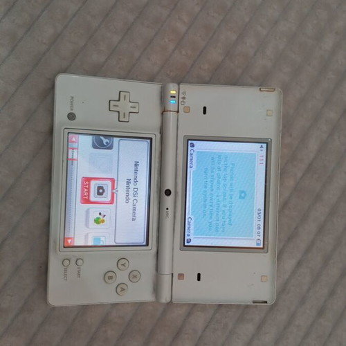 Nintendo DS used with original charger, no stylus