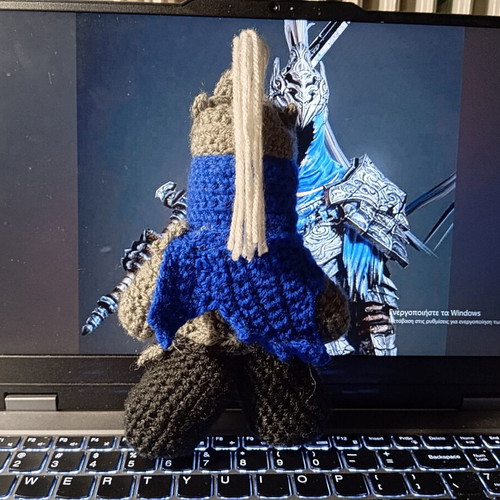 Artorias Dark Souls Crochet Plushie handmade