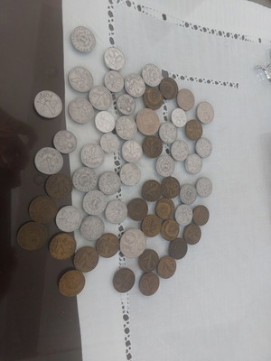 Νομίσματα Ουγγαρίας μεταχειρισμένα, συλλογή ~50 Forint και Fillér