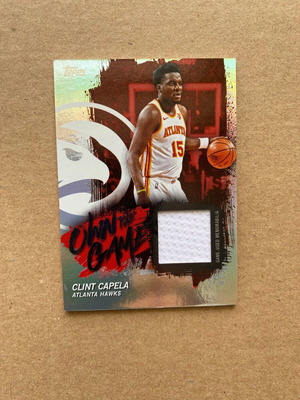 Topps Flagship Clint Capela player worn patch σαν καινούργιο