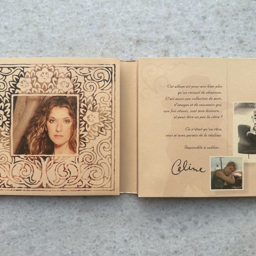 Celine Dion On Ne Change Pas collector’s edition 2 CD & DVD like new