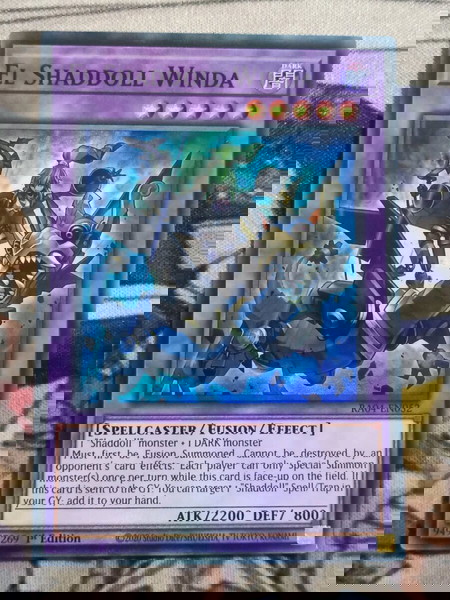 El Shaddoll Winda (Super Rare, Yugioh)