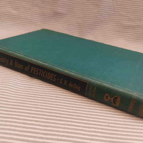 Chemistry and Uses of Pesticides book used, 1956, Elmer Ralph de Ong