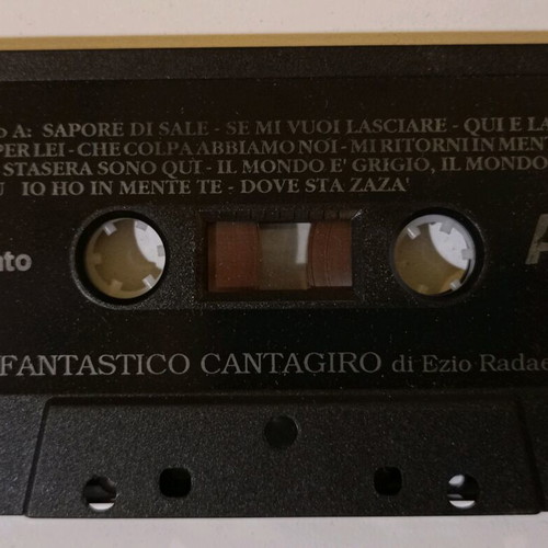 Κασέτα Il Fantastico Cantagiro Di Ezio Radaelli μεταχειρισμένη