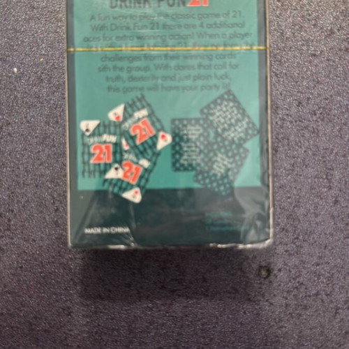 Drink Fun card game new