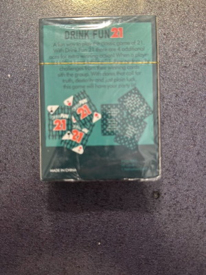 Drink Fun card game new