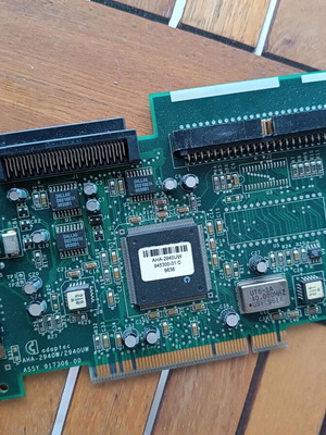 SCSI ADAPTEC AHA-2940W 2940UW ULTRA WIDE SCSI PCI CONTROLLER CARD RM1